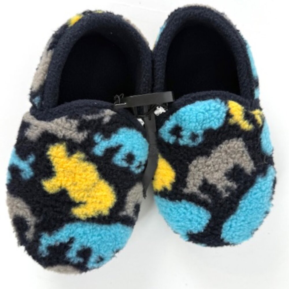 Fuzzy Zoo Animal Slippers for Kids - Size 9-10